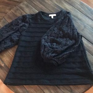Balloon Sleeved Sweater from Anthropologie, small